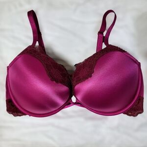 Victoria's Secret Bombshell Plunge 38D Lace Push-up Bra